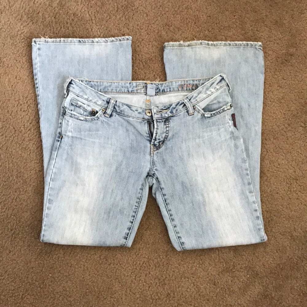 Silver jeans